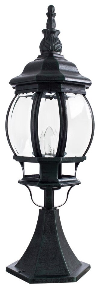 Arte Lamp Уличный светильник Atlanta A1044FN-1BG, E27, 100 Вт, цвет арматуры: медный, цвет плафона бесцветный