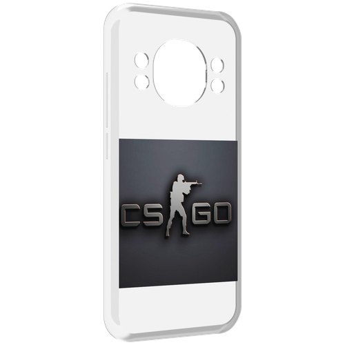 Чехол MyPads CS go логотип мужской для Doogee S98 / S98 Pro задняя-панель-накладка-бампер