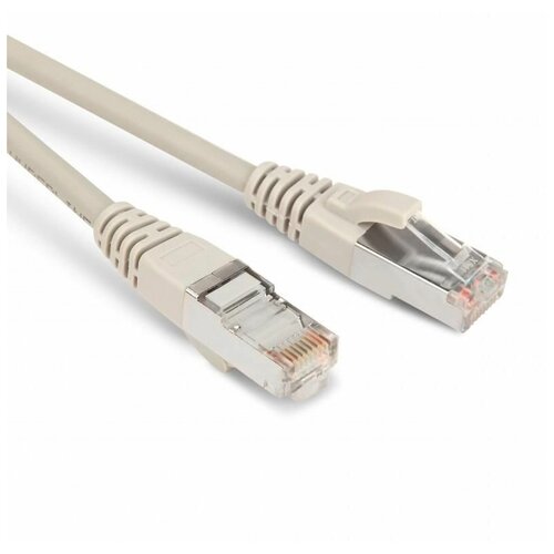 Патч-корд кат.5E F/UTP экранир. LSZH PC-LPM-STP-RJ45-RJ45-C5e-3M-LSZH-GY 3м сер. Hyperline 42338