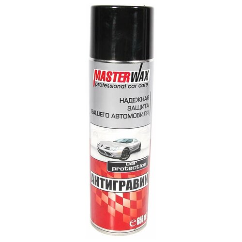 Мастика-антиграв. (650 мл) черная аэрозоль MasterWax MW030101