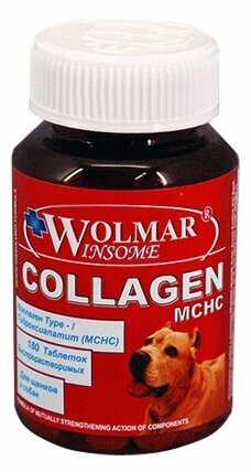 Кормовая добавка Wolmar Winsome Collagen MCHC , 180 таб.