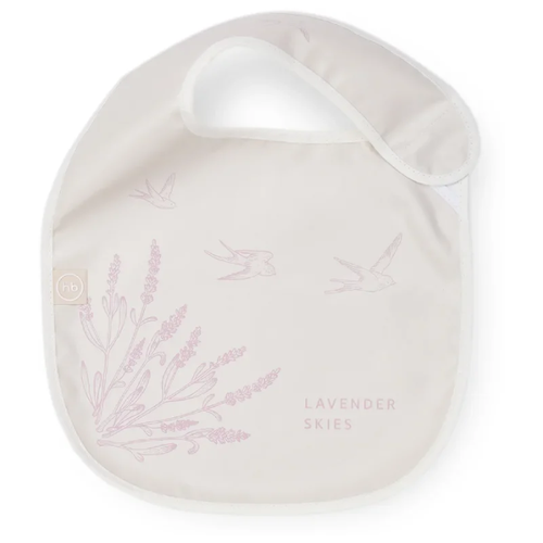 фото Happy baby нагрудник expert water-proof baby bib x1, 1 шт., расцветка: lavender