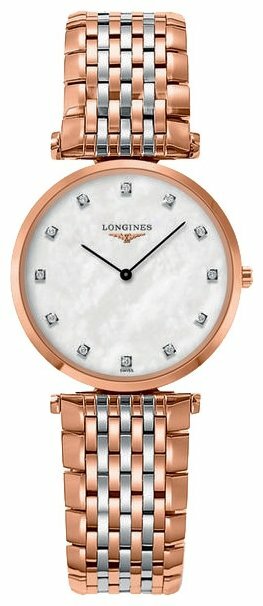 Наручные часы LONGINES La Grande Classique de Longines, белый, серебряный