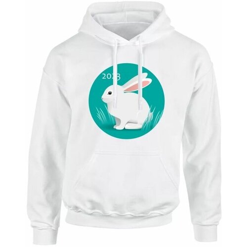 фото Толстовка год кролика №16, 58, 5xl goodbrelok