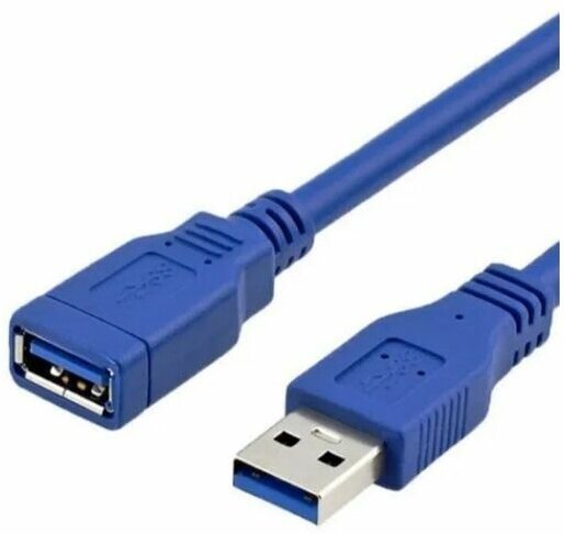 Кабель USB удлинитель, мама-папа M/F USB 3.0, 0.5 метра.