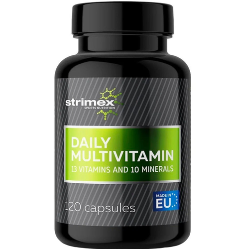 Витамины для женщин и мужчин Strimex Daily Multivitamin 120 капсул