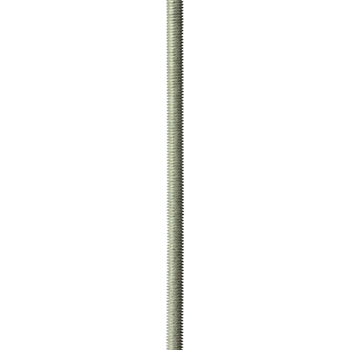 Шпилька резьбовая DIN 975, М20x2000, 1 шт, класс прочности 4.8, оцинкованная, ЗУБР 4-303350-20-2000