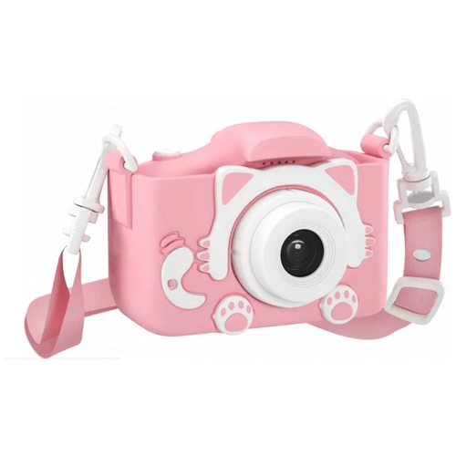 Цифровая фотокамера One’s Own Path для детей , развивающая игрушка и встроенные игры/pink