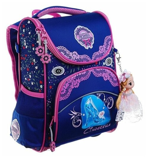 Ранец/ рюкзак/ школьный с ортопедической спинкой для девочки ACROSS