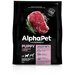 Сухой корм для щенков AlphaPet для беременных и кормящих средних пород Superpremium с говядиной и рисом (7 кг)