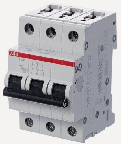 Изображение товара Автомат. выкл-ль 3-полюсной S203 D25, ABB 2CDS253001R0251 (1 шт.)