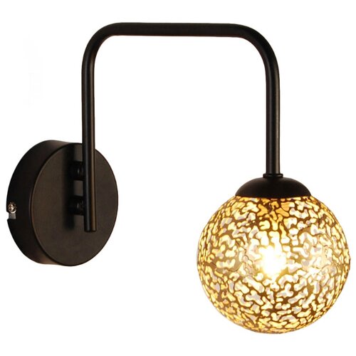 фото Бра hiper h819-1 1*g9*max led 8вт black/gold
