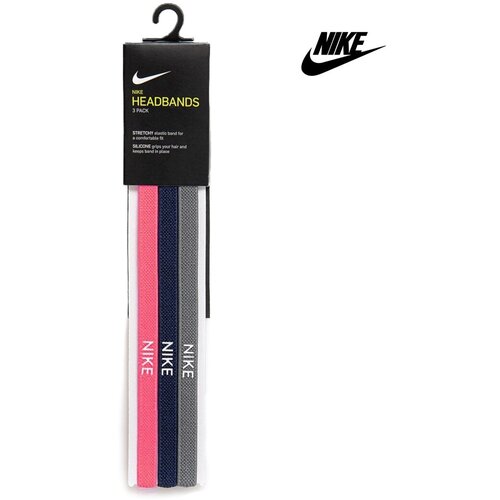 Повязки на голову спортивные эластичные набор 3 шт. Nike Elastic Headbands