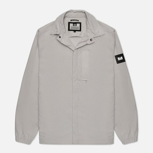 фото Мужская рубашка weekend offender porter overshirt серый, размер l