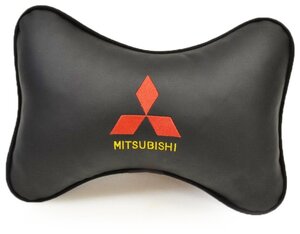 Фото 37008 (М008) Подушка на подголовник из экокожи MITSUBISHI