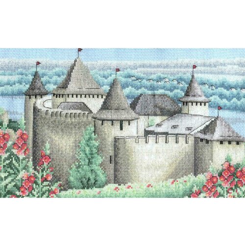 Набор для вышивания PANNA Старая крепость ЗУ-0764, размер 32х18.5 см