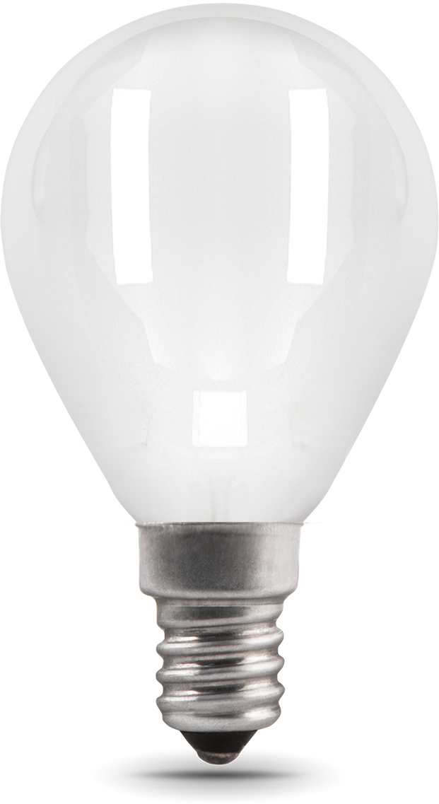 Лампа светодиодная шар 5Вт Е14 4100K матовая Filament Globe OPAL Gauss - фотография № 5