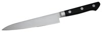 Tojiro Нож универсальный Julia Vysotskaya professional PRO Дамаск 15 см черный