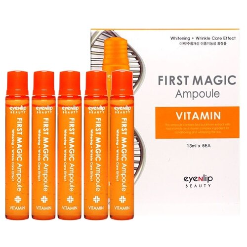 фото Eyenlip first magic ampoule vitamin ампулы для лица витаминные , 13 мл (5 шт.)