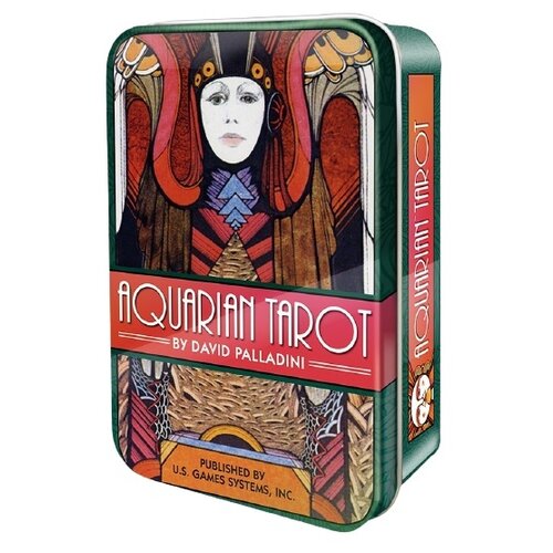 Гадальные карты U.S. Games Systems Таро Aquarian Tarot, 78 карт, разноцветный, 200 гадальные карты u s games systems таро aquarian tarot 78 карт разноцветный 200