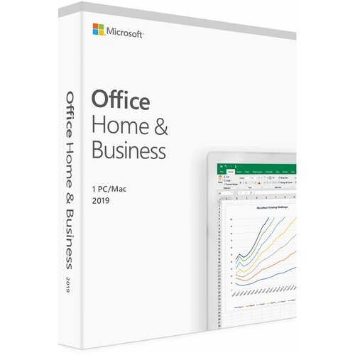 Microsoft office 2019 home and business box miсrosoft microsoft office 2019 home and business x32 x64 all lng esd t5d 03189