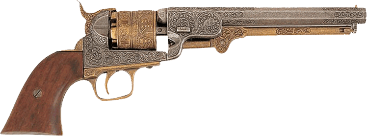 Револьвер Кольт 1851 года (сувенирный) KSVA-DE-1040-L