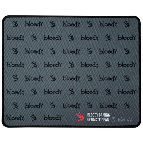 Коврик для мыши A4TECH Bloody BP-30M (M) черный, ткань, 350х280х3мм коврик для мыши sunwind gaming m черный рисунок нейлоновая ткань 350х280х3мм [swm gm l]