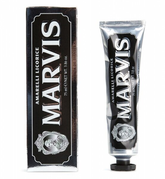 Зубная паста Marvis Amarelli Licorice Лакрица Амарелли 85 мл — купить в интернет-магазине по низкой цене на Яндекс Маркете
