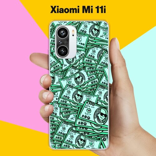 Силиконовый чехол на Xiaomi Mi 11i Баксы / для Сяоми Ми 11и силиконовый чехол на xiaomi mi 11i шары для сяоми ми 11и