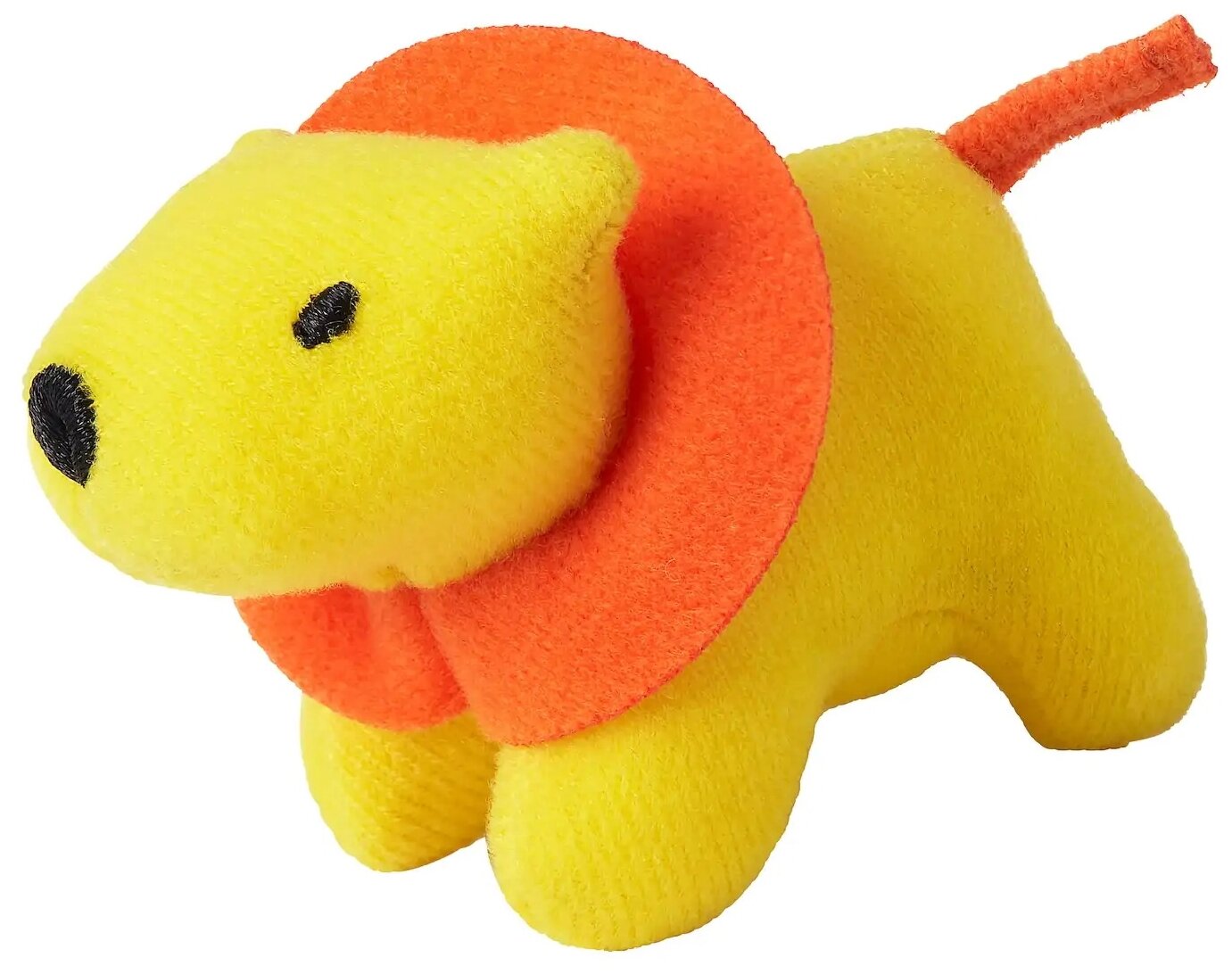 Мягкая игрушка ИКЕА БАРНСЛИГ, 9 см, оранжевый/желтый