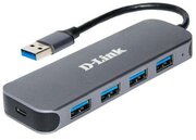 USB-хаб D-Link DUB-1341 4xUSB3.0 , 1шт.