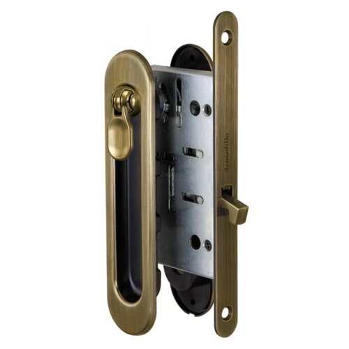 Набор для раздвижных дверей SH011-BK AB-7 Бронза набор для раздвижных дверей sh011 bk ab 7 бронза комплект 2 штуки