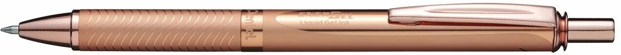 Ручка гелевая "Pentel" Energel Sterling d 0.7 мм BL407PG-A корпус розовое золото, цвет чернил: черный