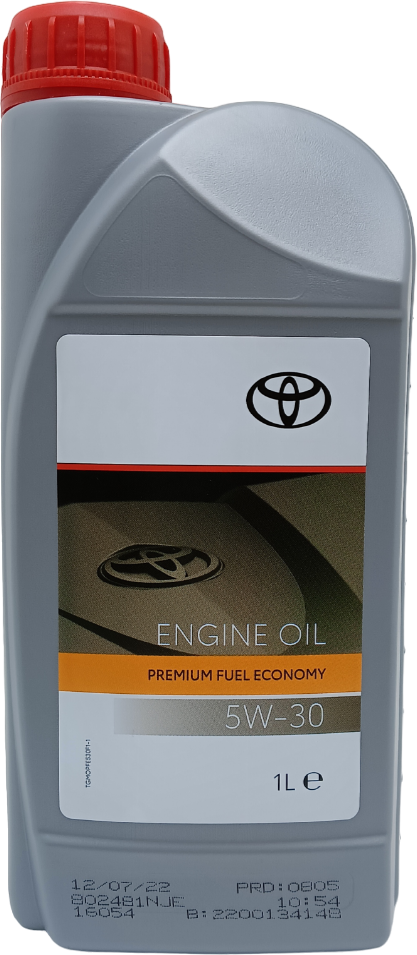 Синтетическое моторное масло TOYOTA Premium Fuel Economy 5W-30