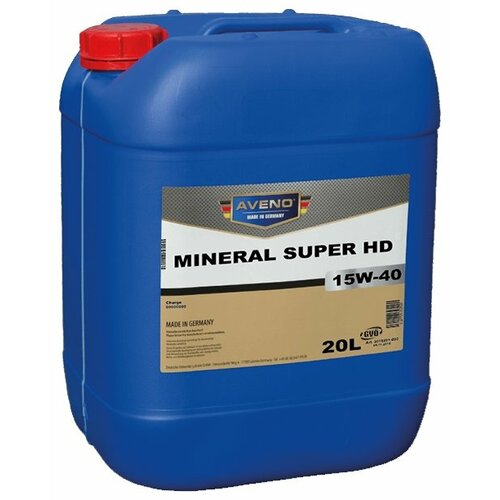 Минеральное моторное масло AVENO Mineral Super HD 15W-40, 20 л