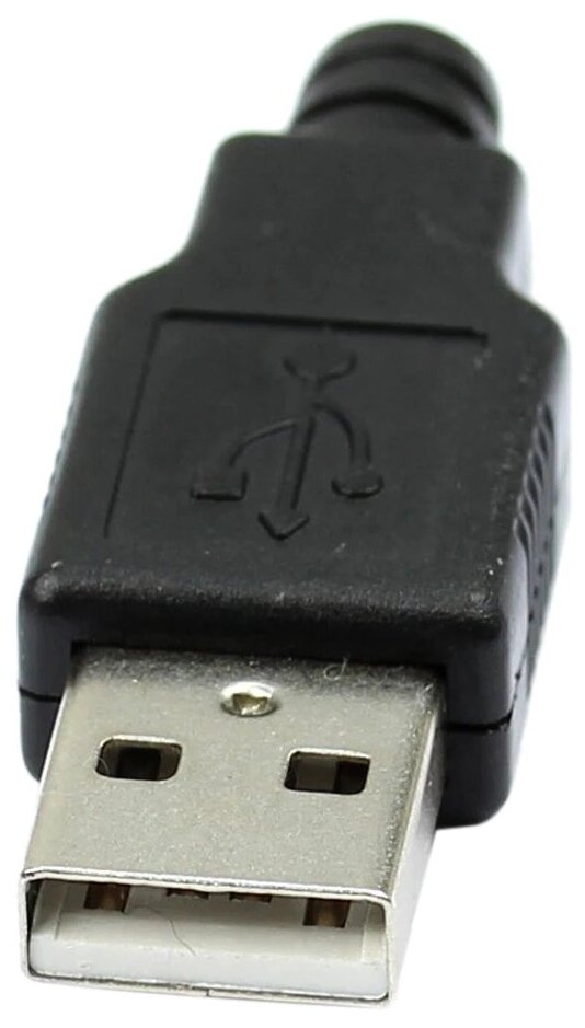 Штекер USB 2.0 (А) папа на кабель разборный
