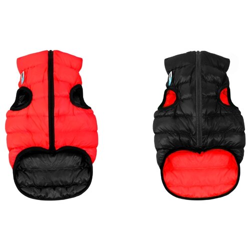 фото Airyvest курточка двухсторонняя эйривест, размер s 40, красно-черная. спина: 52-54см, объем груди: 38-40см