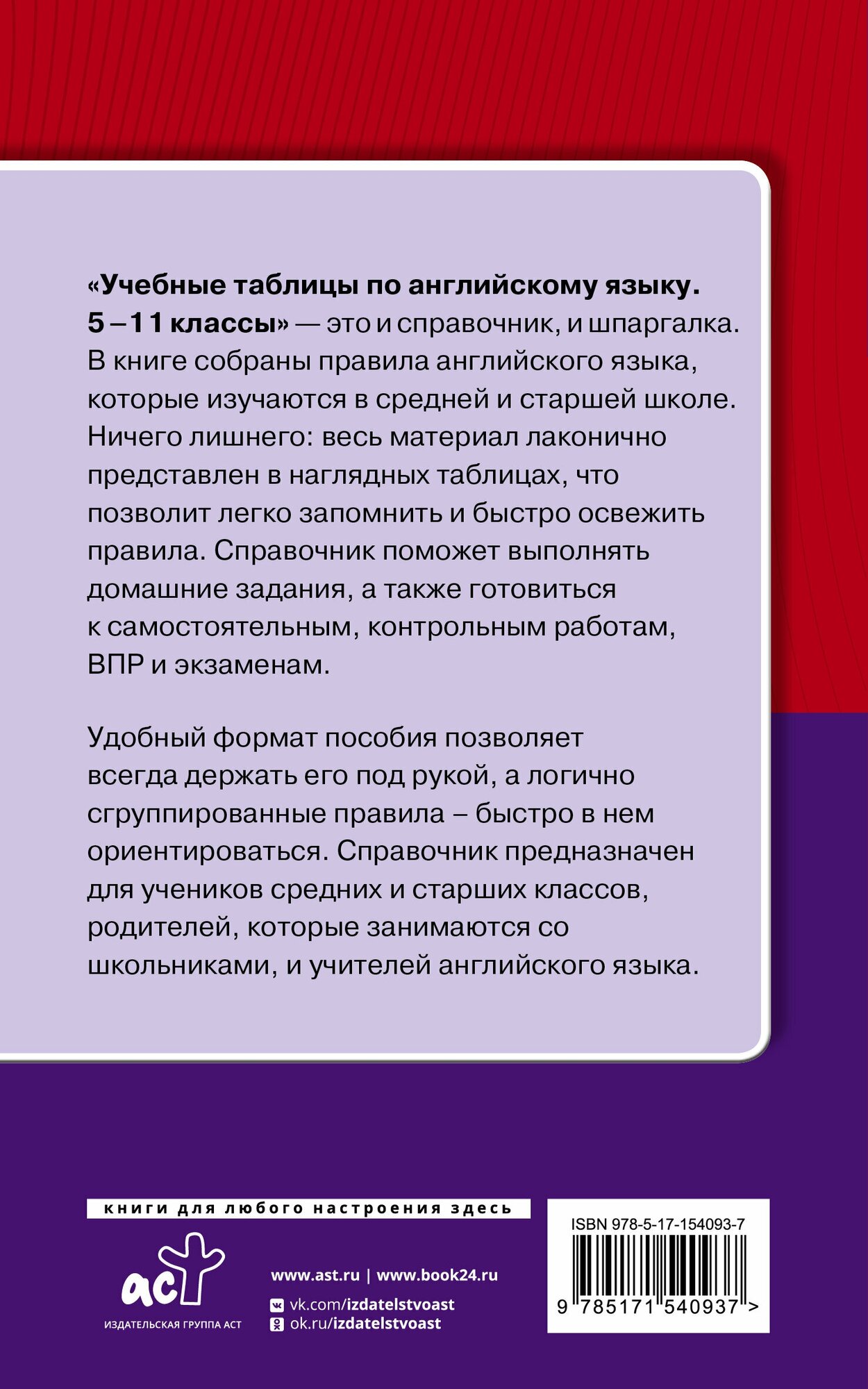 Учебные таблицы по английскому языку. 5-11 классы - фото №3