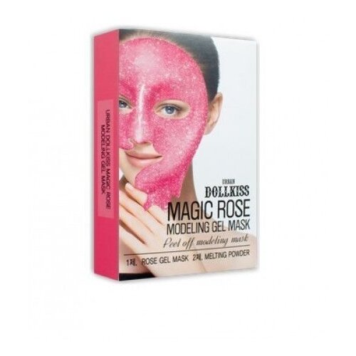 Urban Dollkiss маска гелевая с розой Magic Rose Modeling Gel, 55 г