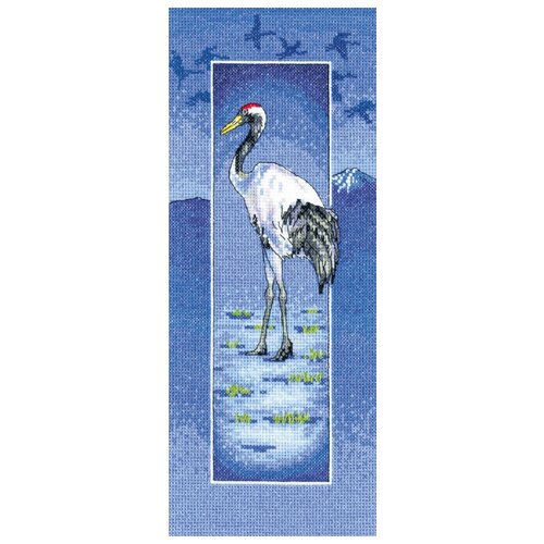 фото Набор для вышивания журавль heritage