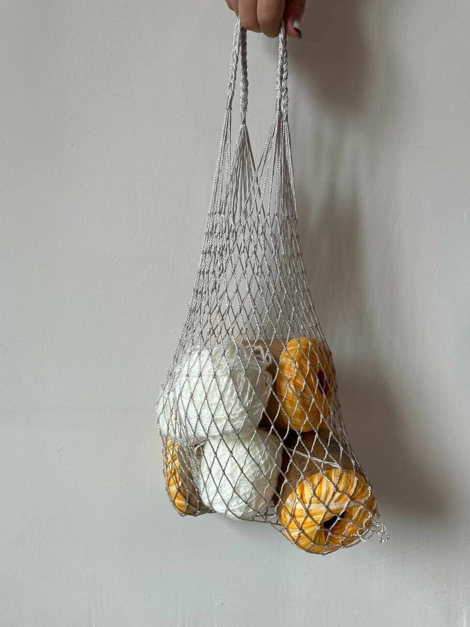 фото Авоська Сумка хозяйственная Сетка Сумка-шоппер Эко-сумка / Ручная работа