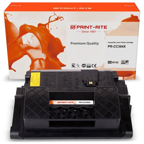 Картридж лазерный Print-Rite TFHA1KBPU1J PR-CC364X CC364X черный (24000стр.) для HP LJ P4015/P4515 картридж t2 ls c506 24000стр черный