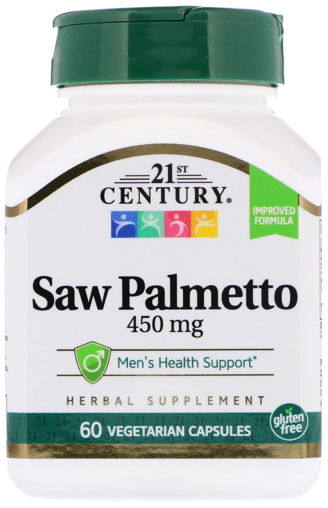 Капсулы 21st Century Saw Palmetto, 70 г, 450 мг, 60 шт.
