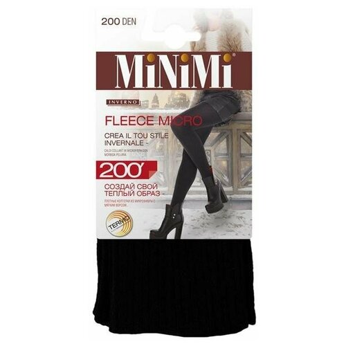 фото Колготки minimi fleece micro, черный