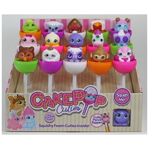 Игрушка в индивидуальной капсуле Cake Pop Cuties, 2серия, 15 шт. в дисплее 16 видов в ассортименте. 27120-2/1