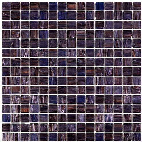 Мозаика Alma ST-BL519 из глянцевого цветного стекла размер 32.7х32.7 см чип 20x20 мм толщ. 4 мм площадь 0.107 м2 на бумаге