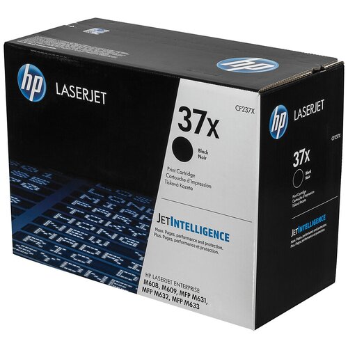 Картридж лазерный HP 37X CF237X черный (25000стр.) для HP LJ Ent M608/609/631/632 картридж лазерный hp 37x cf237x черный 25000стр для hp lj ent m608 609 631 632