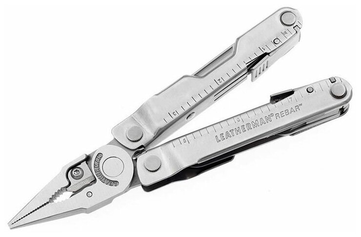 Мультитул Leatherman Rebar (831560) 101.6мм 17функций серебристый карт.коробка - фото №13