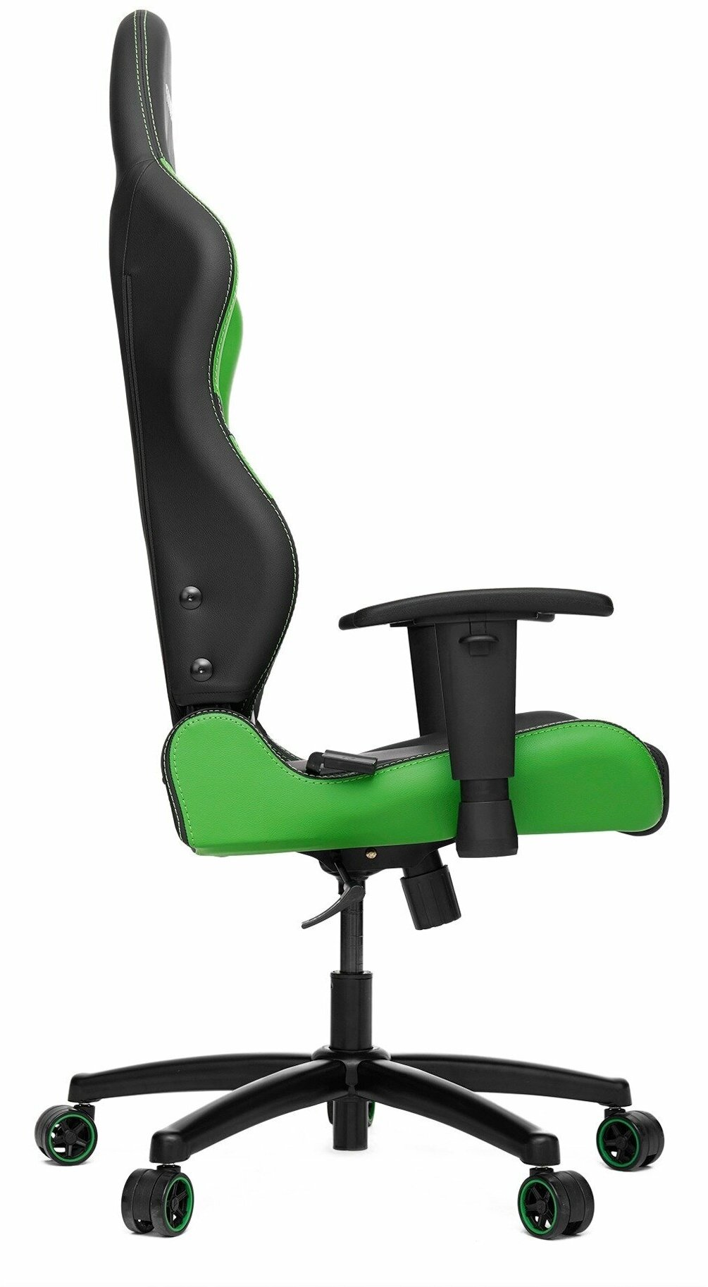 Компьютерное кресло Vertagear S-Line SL1000 игровое, обивка: искусственная кожа, цвет: black green - фотография № 3