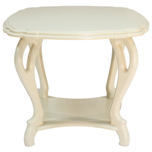 фото Стол журнальный "кофейный п" дуб шампань мебелик